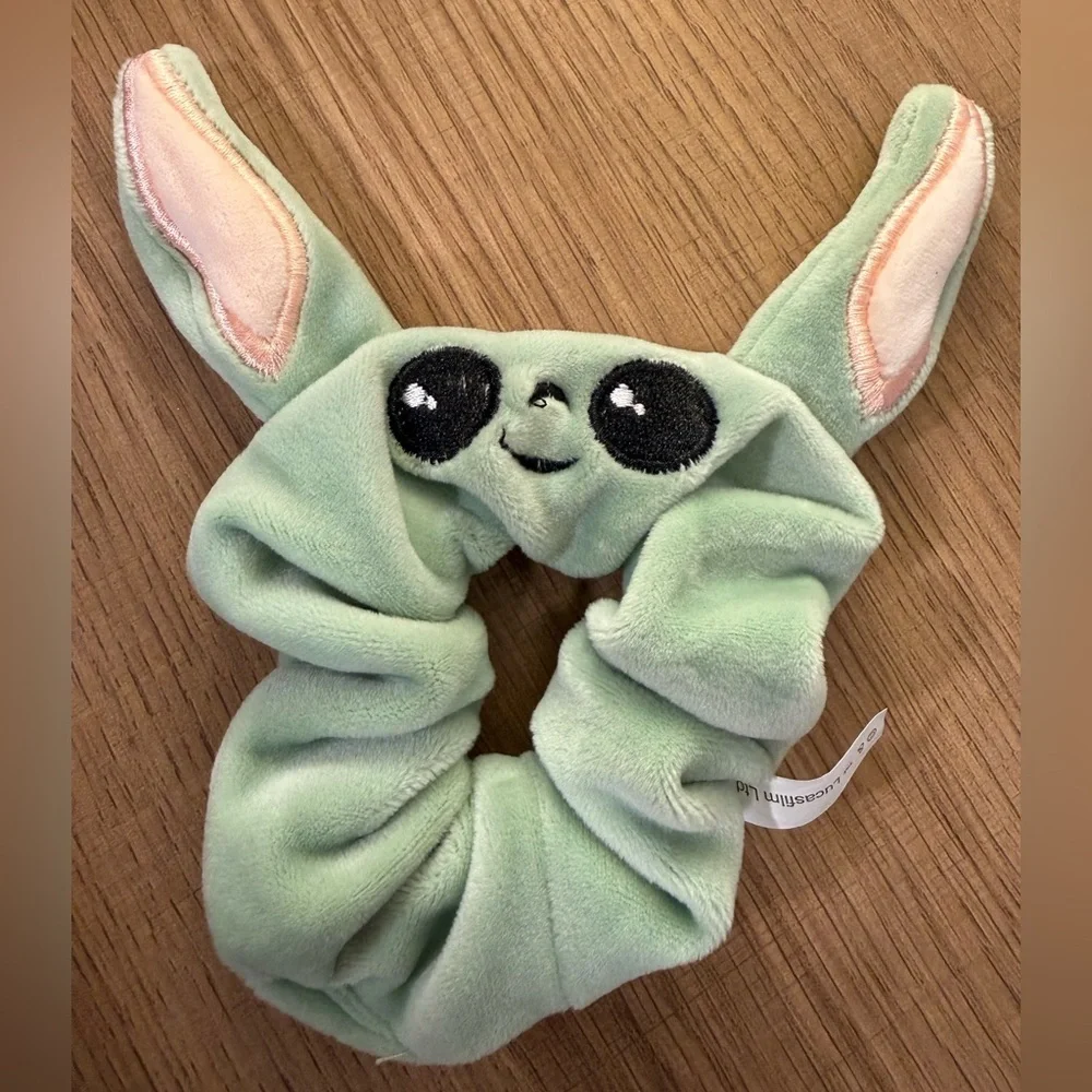 Disney Baby Yoda Scrunchie Bundle - Star Wars Hair Accessories (3 pcs)
